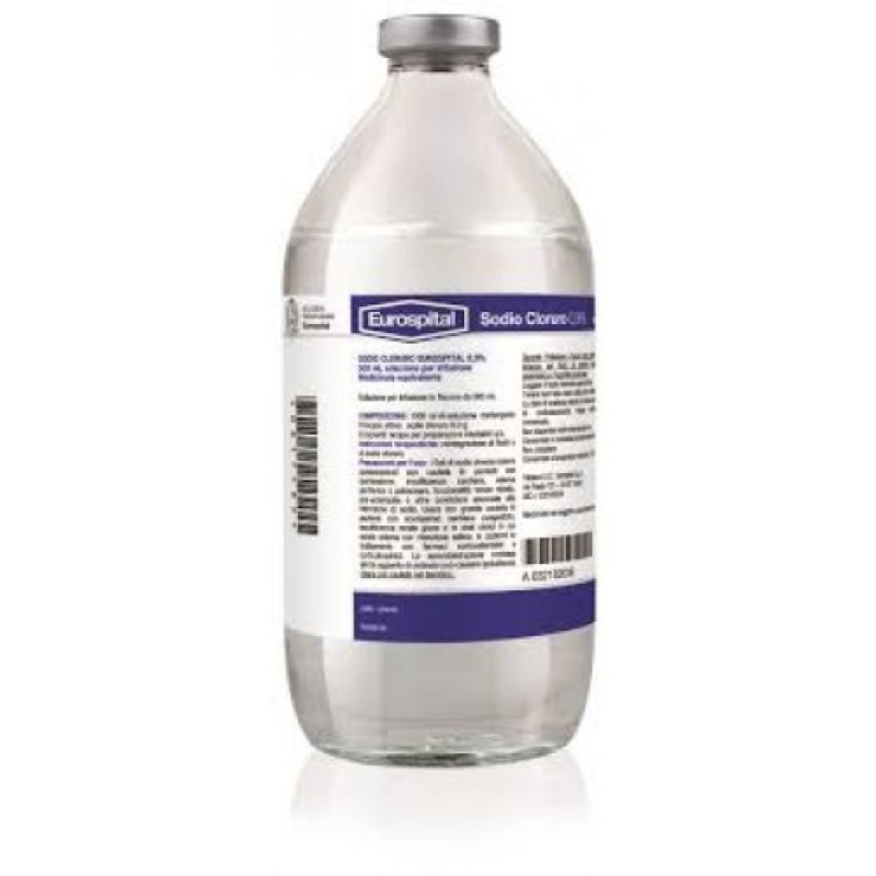 Sodio Cloruro Euros soluzione fisiologica 0,9% 250Ml