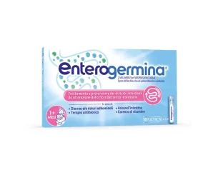 Enterogermina 2 Miliardi/5 Ml  Sospensione Orale  fermenti lattici 10 Flaconcini 5 Ml