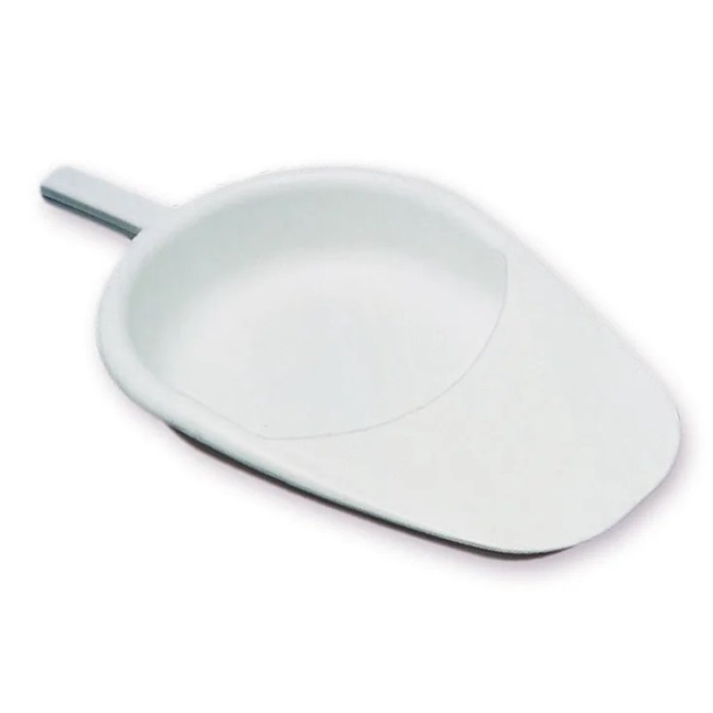 Padella in plastica colore bianco Padella in plastica colore bianco