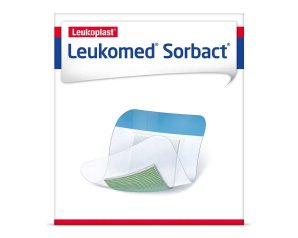 Leukomed Sorbact - Medicazione 5 x 7.2 cm, 3 medicazioni