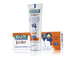 Sunstar Italiana Gum Junior Dentifricio Bambini 7/12 Fluoro 1000 Ppm 50 Ml
