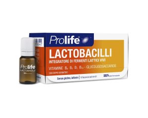 Prolife Lactobacilli Integratore Alimentare di Fermenti Lattici 10 Flaconcini