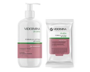 Vidermina Clx Attiva - Detergente Intimo 500ml + 15 Salviette Intime