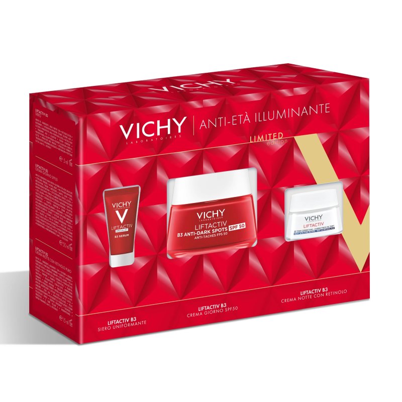 Cofanetto Anti-Et&agrave; Illuminante Vichy: Un Protocollo Completo per una Pelle Luminosa e Senza Macchie