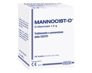 Mannocist-D Trattamento e Prevenzione delle Cistiti 20 bustine
