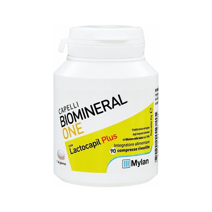 Biomineral One Con Lactocapil Plus Integratore Alimentare Anticaduta Capelli 90 Compresse Biomineral One Con Lactocapil Plus Integratore Alimentare Anticaduta Capelli 90 Compresse