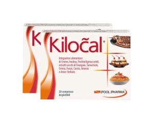 Kilocal integratore alimentare per il controllo del peso  20 Compresse + 20 Compresse