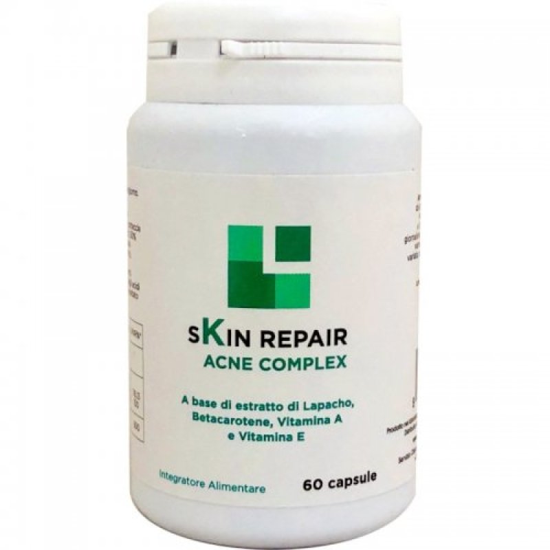 Skin Repair Acne Complex - Complesso Vitaminico per Pelli Grasse e Tendenza Acneica 60 capsule Skin Repair Acne Complex - Complesso Vitaminico per Pelli Grasse e Tendenza Acneica 60 capsule