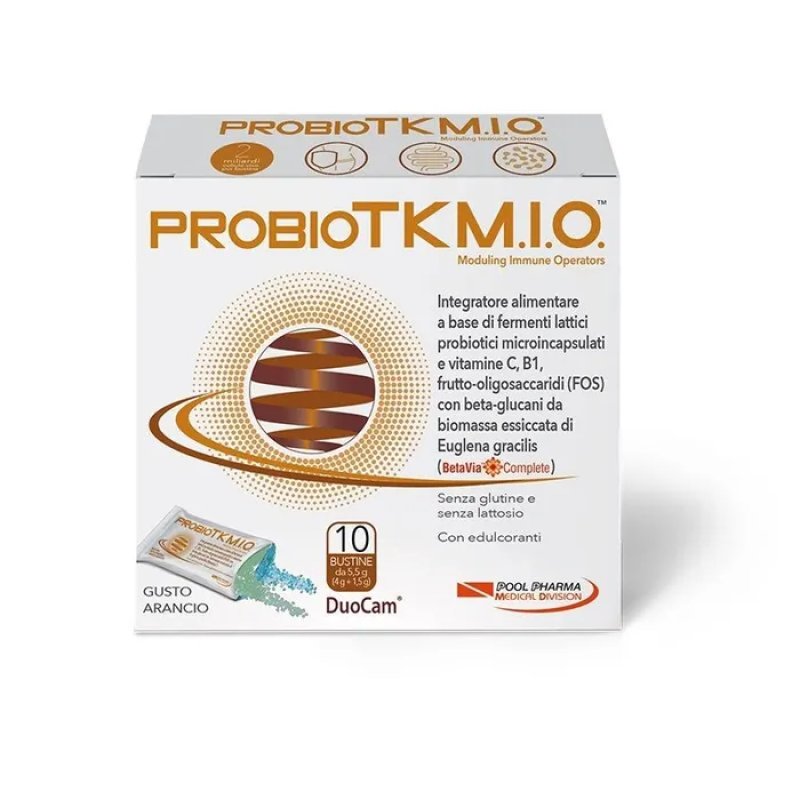 Probiotk M.I.O. 10 Bustine Gusto Arancio Probiotk M.I.O. 10 Bustine Gusto Arancio