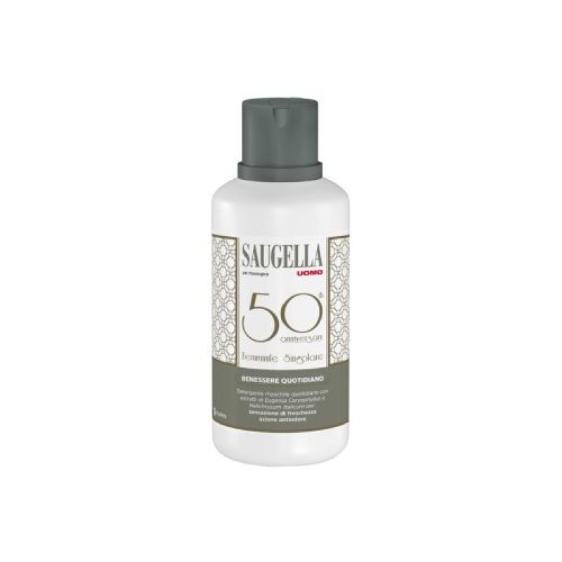 Saugella Uomo 50 Anniversary detergente intimo 500ml Saugella Uomo 50 Anniversary detergente intimo 500ml