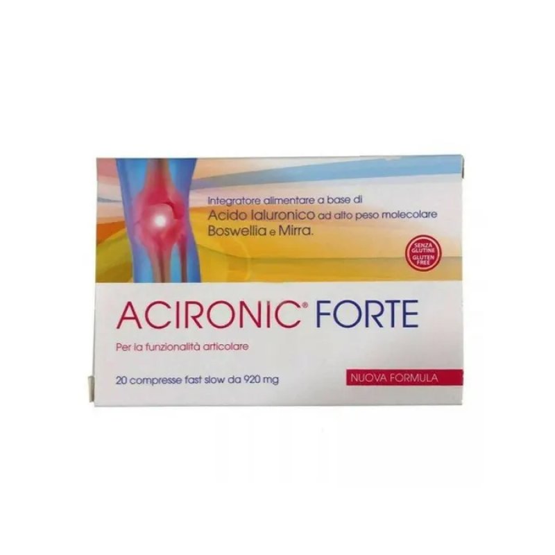 Acironic Forte 20 Compresse Fast-Slow Acironic Forte 20 Compresse Fast-Slow