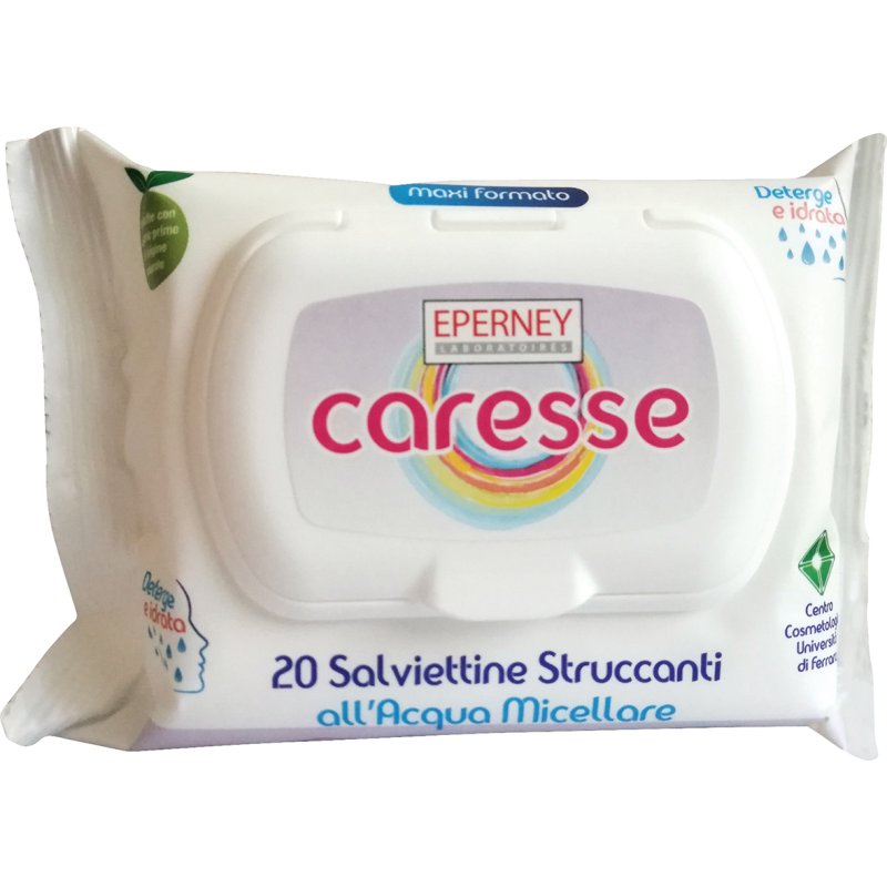 Eufarma Linea Dermatologica Cosmetica Caresse Salviettine Struccanti 20 Pezzi