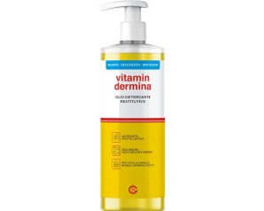 Vitamindermina Olio Detergente Restitutivo Viso/Corpo 500ml
