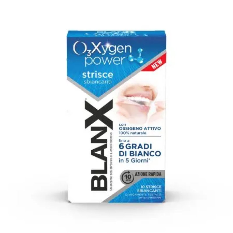 Blanx O3Xygen Power 10 Strisce Sbiancanti Blanx O3Xygen Power 10 Strisce Sbiancanti