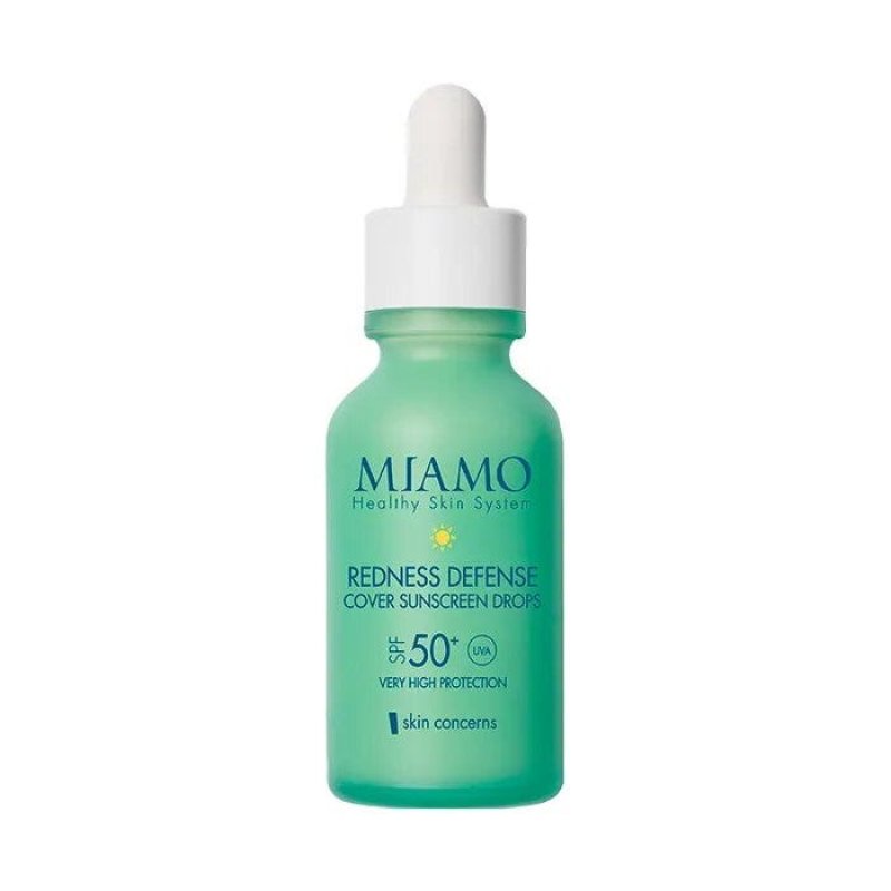 Miamo Siero Redness Defense Cover Sunscreen Drops 30ml SPF50+ Miamo Siero Redness Defense Cover Sunscreen Drops 30ml SPF50+