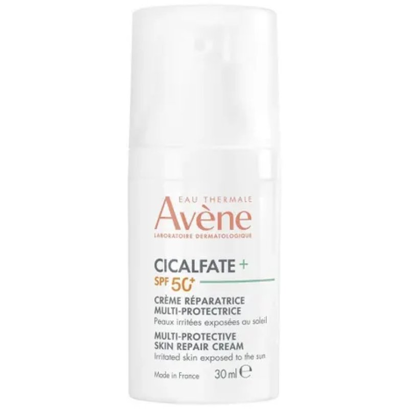Av&egrave;ne cicalfate + spf50 + crema ristrutturante viso corpo multi-protettiva 30ml