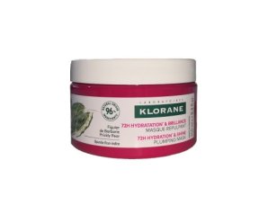 Klorane maschera per capelli al fico d'india 72h idratazione e luminosità 250ml