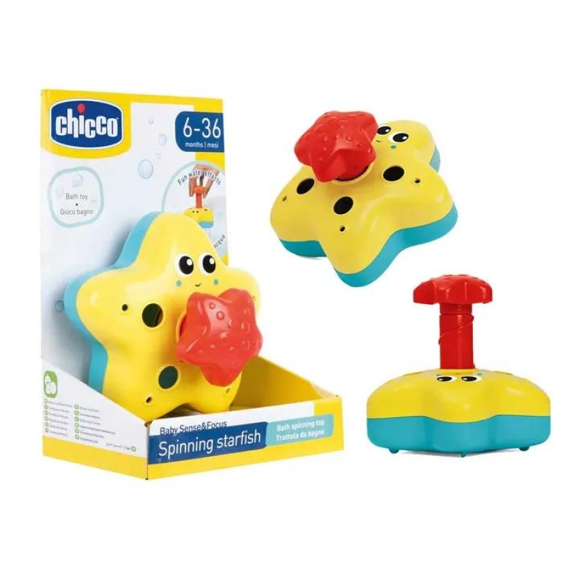 Chicco Gioco Stella Marina Trottolina 6-36 Mesi Chicco Gioco Stella Marina Trottolina 6-36 Mesi