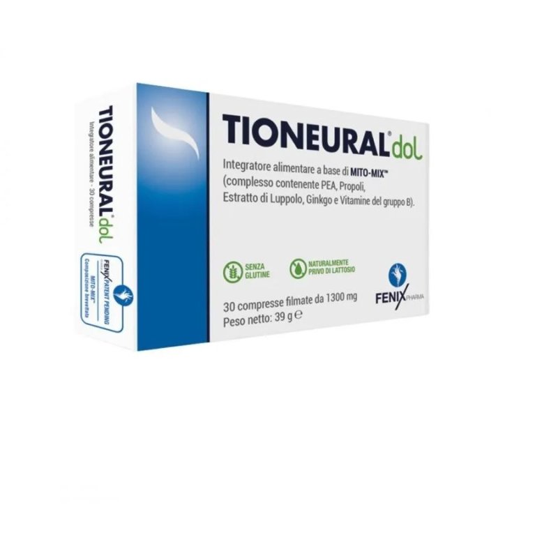 Tioneural dol integratore per il sistema nervoso 30 compresse Tioneural dol integratore per il sistema nervoso 30 compresse