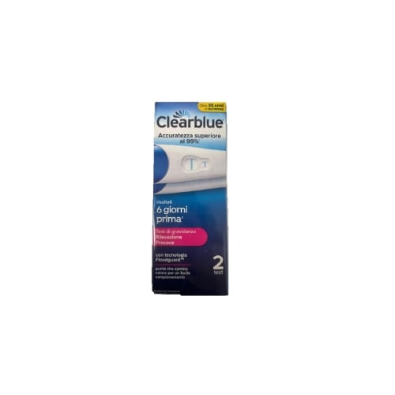 Clearblue test di gravidanza rilevazione precoce 2 pezzi