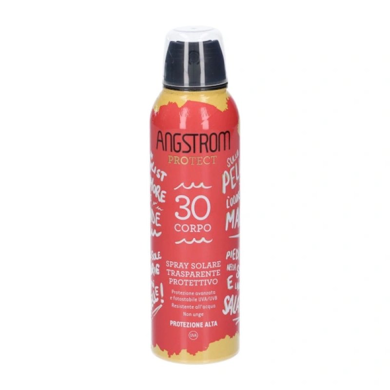 Angstrom Spray Trasparente Limited Edition Spf30 Protezione Solare Leggera 200ml Angstrom Spray Trasparente Limited Edition Spf30 Protezione Solare Leggera 200ml