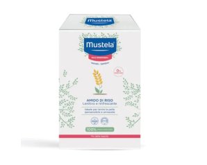 Mustela Amido di Riso Lenitivo e Rinfrescante, 4 Bustine Monodose