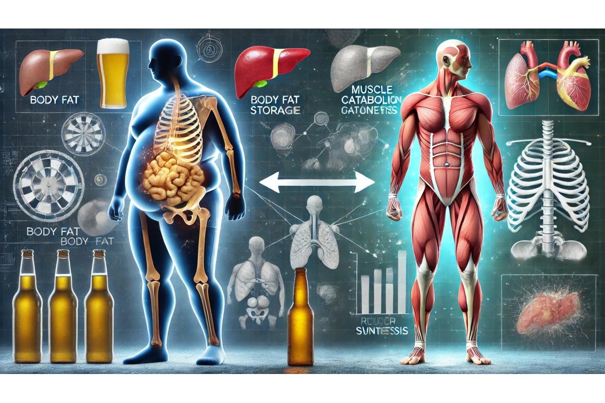 Effetti del Consumo di Alcolici sul Grasso Alimentare e sul Catabolismo Muscolare