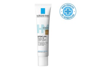La Roche-Posay Effaclar + Duo+M Unifiant Tonalità Deep Shade Trattamento Correttivo Uniformante e Purificante con Phylobioma e Niacinamide, 40ml