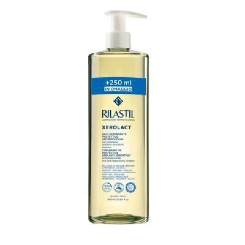 Rilastil Xerolact Olio Detergente Viso e Corpo 1000 ml Rilastil Xerolact Olio Detergente Viso e Corpo 1000 ml
