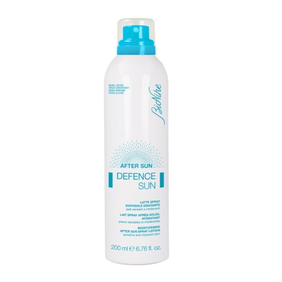 ICIM Bionike Defence Sun Latte Spray Doposole Idratante Rigenerante Pelli Sensibili 200 ml