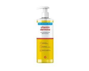 Vitamin Dermina Gel Detergente Lenitivo - Detersione Delicata per Pelli Sensibili - 500 ml