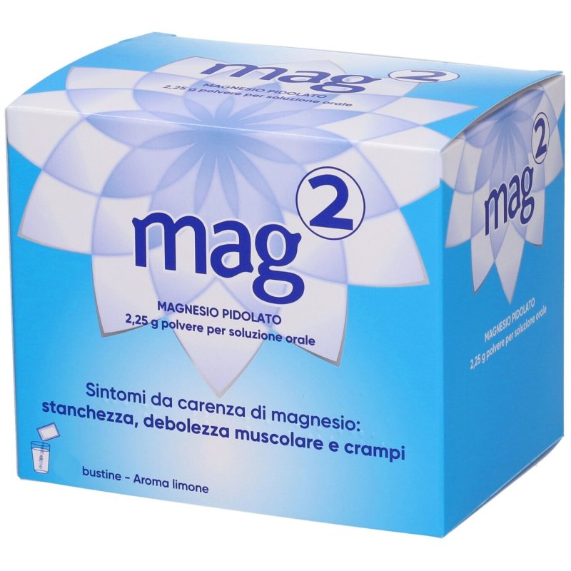 Mag 2 2,25 G Polvere Per Soluzione Orale 20 Bustine Mag 2 2,25 G Polvere Per Soluzione Orale 20 Bustine
