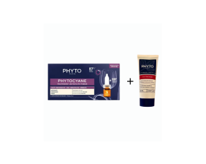 Phyto Phytocyane Kit Donna Caduta Progressiva 12 fiale 5 ml + Shampoo Donna 100 ml Omaggio