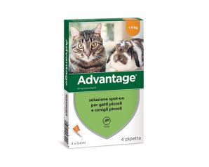 Advantage Spot On 40Mg Gatti/Conigli 4Pip Minsan 104373081