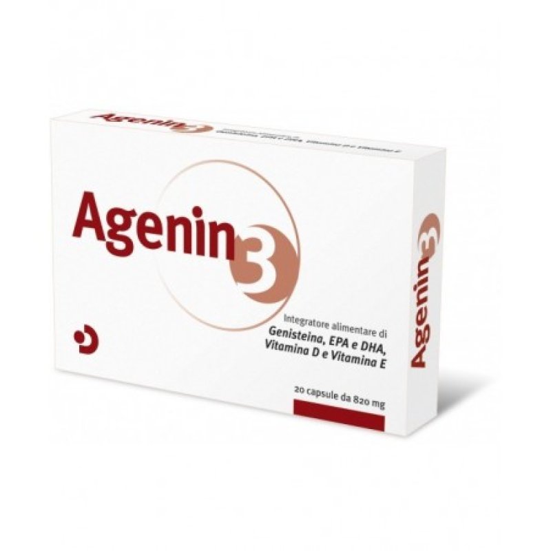 Agenin 3 - Integratore Alimentare Utile Durante La Menopausa 30 Capsule Agenin 3 - Integratore Alimentare Utile Durante La Menopausa 30 Capsule