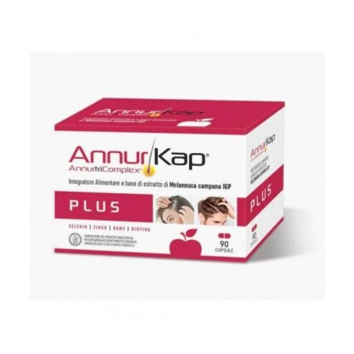 Annurkap Plus Integratore Di Melannuca 90 Capsule Annurkap Plus Integratore Di Melannuca 90 Capsule