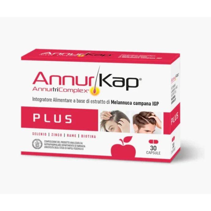 Annurkap Plus integratore per capelli 30 capsule