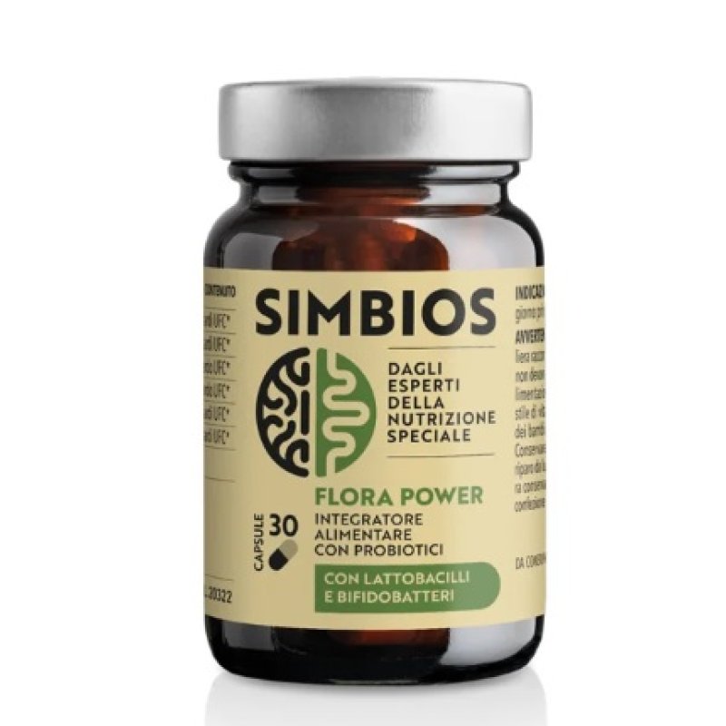 Dr.schar Simbios Flora Power Integratore Alimentare con Probiotici 30 capsule Dr.schar Simbios Flora Power Integratore Alimentare con Probiotici 30 capsule