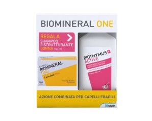 Biomineral One Lactocapil Plus 30 Compresse + Biothymus Shampoo Donna 150ml