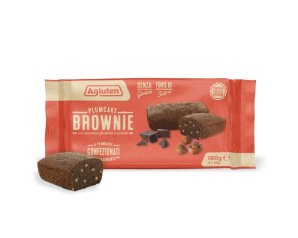 Agluten Plumcake Brownie 4 Pezzi Da 45 g Senza Glutine