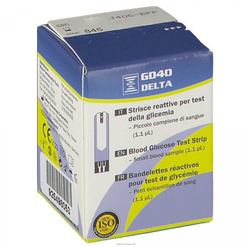 Bruno Farmaceutici Strisce Misurazione Glicemia Bruno Gd40 25 Pezzi Bruno Farmaceutici Strisce Misurazione Glicemia Bruno Gd40 25 Pezzi