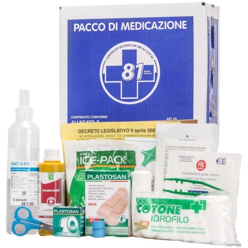 Reintegro ricambi e riassortimento Cassetta Pronto Soccorso All 2 -2 Persone Reintegro ricambi e riassortimento Cassetta Pronto Soccorso All 2 -2 Persone