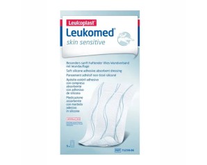 Leukoplast Leukomed Skin Sensitive Medicazione Adesiva 5x7,2cm 5 Pezzi