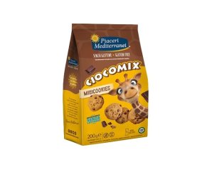 Piaceri Mediterranei - Ciocomix Mini Cookies Senza Glutine Confezione 200 Gr