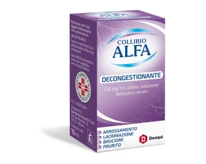 Collirio Alfa Decongestionante 0,8 Mg/Ml Collirio Flacone 10 Ml