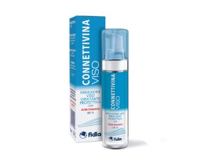 Connettivina Viso Emulsione Fluida Idratante-Protettiva A Base Di Acido Ialuronico 50ml