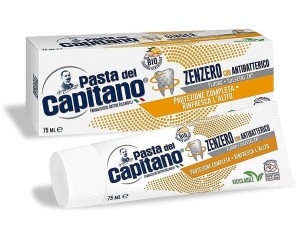 Pasta del capitano dentifricio zenzero antibatterico 75ml