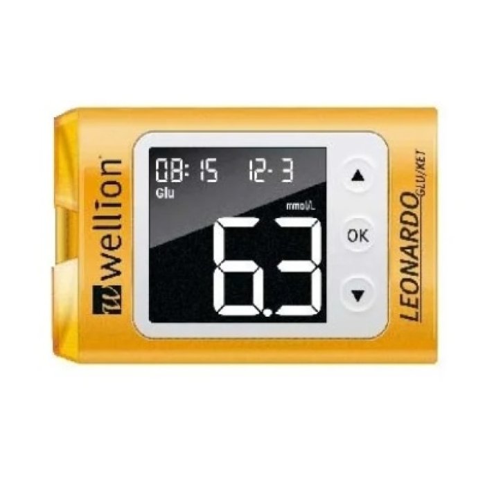 Wellion Leonard Glucosio Glucose Kit 25 Strisce glicemia Wellion Leonard Glucosio Glucose Kit 25 Strisce glicemia