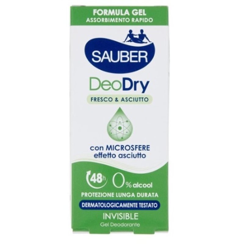 Sauber Fresh Deodorante Gel Astuccio 30 Ml
