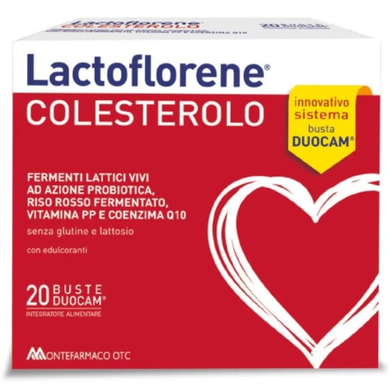 Lactoflorene Colesterolo Integratore Alimentare 20 Buste Duocam Lactoflorene Colesterolo Integratore Alimentare 20 Buste Duocam